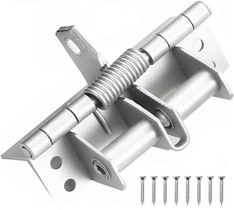 Automatically Closing Door Lock With 8 Screws each